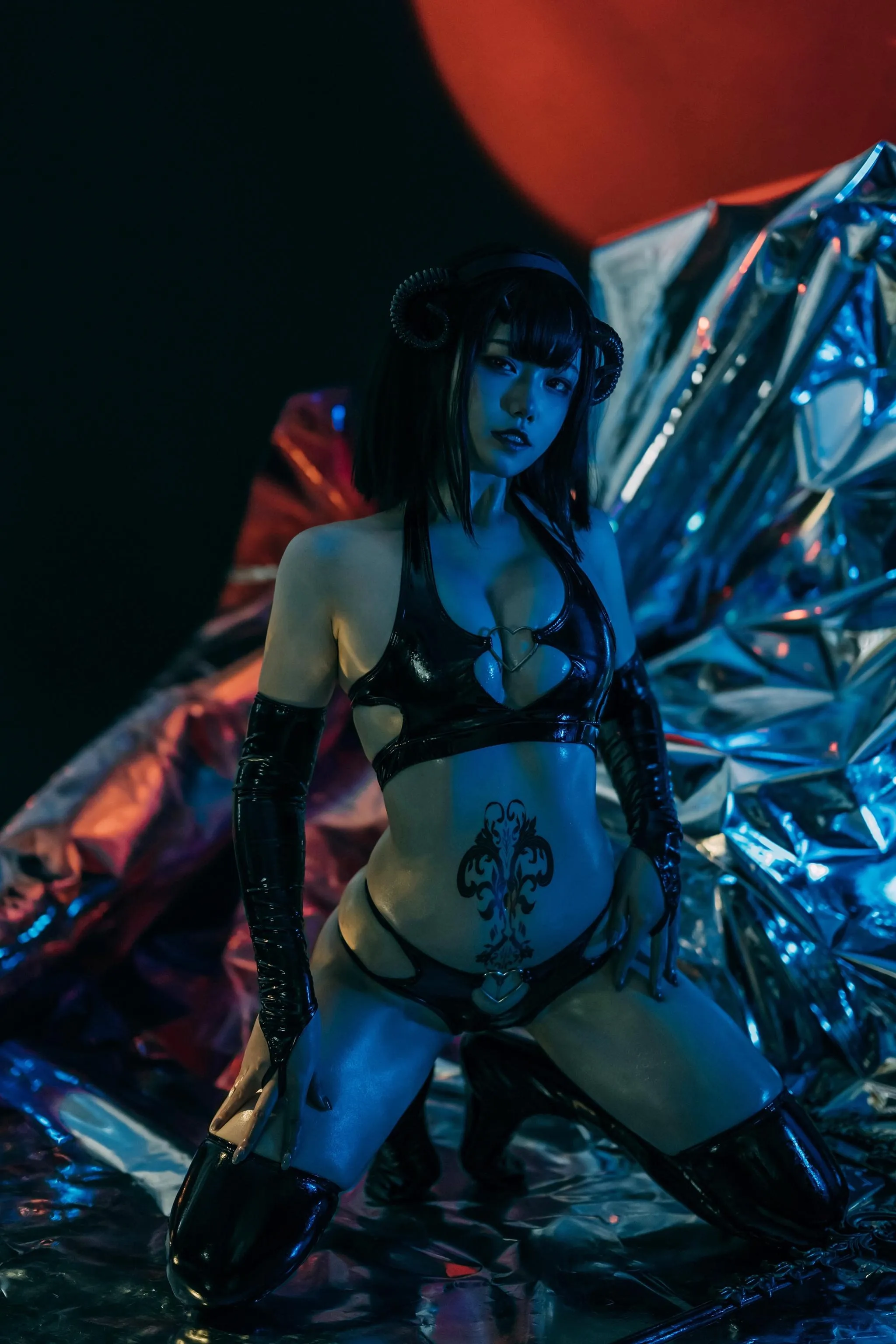 七月喵子 – NO.18 小恶魔 [28P]插图1